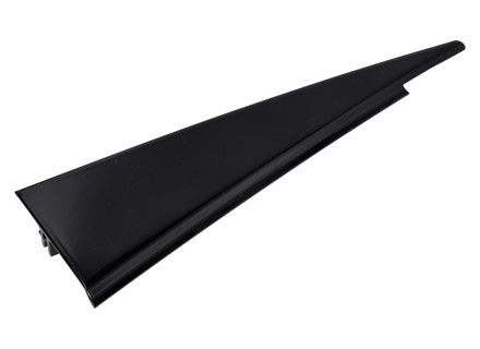 Rear door corner trim cover, Gloss Black. Porsche 955 Cayenne / 957 Cayenne - 955533267034W9, 955533268034W9