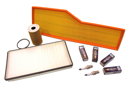 Service maintenance kit for Porsche 996 Carrera 3.6L C/2, C/4, C4S  Oil, Air Filters,  Spark plugs, + More - 99611013152, 99611013151, 90012310630, 99610722560, 99917022390, 99657221902