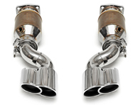 Uitlaatdemper / Demper Bypass Pijpen. Porsche 996Turbo - 99622010900