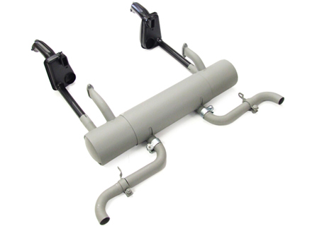 带热交换器和尾管套件的排气管。保时捷 356 A - 64421100300, 1623102970, 64421100400, 61611100500, 1620701510, 61611101000