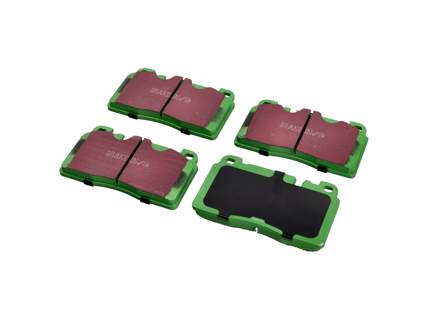 Pastiglie freno anteriori EBC GREEN Porsche Macan 2.0 - 8R0698151H, 9A769815100, PAC698151 - DP62168