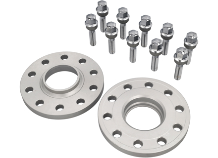 适用于保时捷 5/130 螺柱图案的 12 毫米轮毂垫片，带长螺栓 *DesignTek - 3608000112, 3608100018