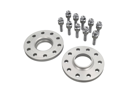 适用于保时捷 5/130 螺柱图案的 12 毫米轮毂垫片，带长螺栓 *DesignTek - 3608000112, 3608100018