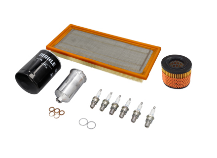Kit de servicio de motor: filtros de aire, combustible y aceite, bujías y más - para Porsche 911 SC 3.0L 1978-1980 - 93010776401, 93010776403, 93011007600, 93011007602, 93011019600, 91111018502, 93011340100, 90012311830, 99917016290, 91110095601