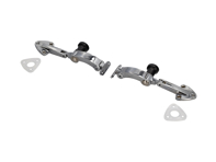 Rear 1/4 glass opening handle set. Porsche 911/912 1965-77 - 90154304121, 90154304221 - 90154304121L, 1685250470, 90154304121R, 1685250480