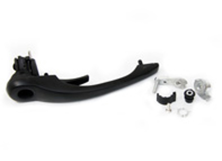 Door handles in BLACK (Without Lock Cylinder). Porsche 911 1978-89 / 964 - 91153894100, 91153894102, 91153894106, 91153894200, 91153894202, 91153894206, 91153194100 - 1687100680