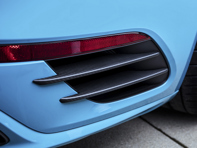 Achterbumperlamellen van TechArt koolstofvezel. Porsche 991.2 turbo - 091.121.587.009, 091.121.587.009G - 091.121.587.009, 091.121.587.009G