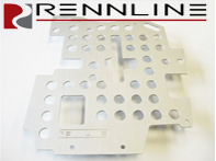 Pedana in alluminio Rennline. Lato conducente. Manuale Porsche 964/993 - F05 Pedana in alluminio Rennline. Lato conducente. Manuale Porsche 964/993 - F05