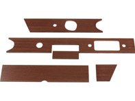 Dashboard cover set wood. Porsche 911 1965-68 LHD (Left hand drive) Cars - 90155204130