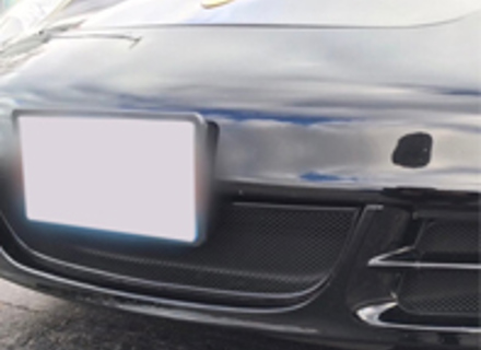Front bumper centre grille wire mesh. Porsche 997 Gen 1