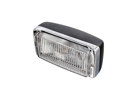 前雾灯装置，镀铬/黑色。保时捷 911 / 930 1974-83 年 - 91163120601, 91163120603/1, 91163120603 - JG.206.01