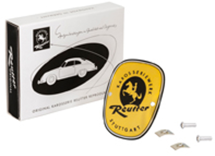 Distintivo Reutter, dal 1962 al 1963. Porsche 356 - PSP72300400, PCG72300400