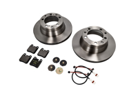 REAR Brake Pads and Brake Disc Package. Porsche 964 C2 1989-91 SMALL CALIPER - 96435294903, 95135204102, 96461236501 REAR Brake Pads and Brake Disc Package. Porsche 964 C2 1989-91 SMALL CALIPER - 96435294903, 95135204102, 96461236501