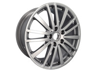 Front 20-inch Panamera Design alloy wheel, Brilliant chrome finish. Porsche 971 Panamera - 971601025CK88Z, 971601025C88Z, 971601025CK, 971601025C, 971601025J, 971601025J88Z