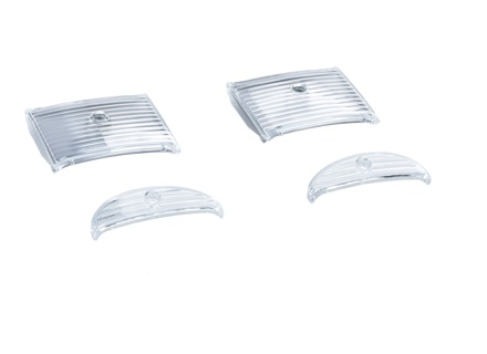 Fog lamp insert kit. Porsche 964 - 96463141600, 96463141500, 96463141701, 96463141700