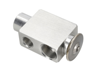 Valvola di espansione dell'aria condizionata. Porsche 928 1985-86 - 92857312302, 8UW351238021, 92857022300