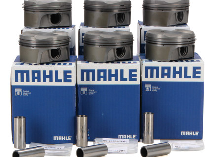 Engine piston Set of 6 Porsche 996 3.6L C2 / C4 / C4S and 997 3.6L C2 / C4 96.00 Ø - 99610305219, 99610305220, 503PI0010100000