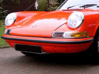 Front bumper 911T /911E / 911S without fog light cut-outs - 91150501105, 91150501105GRV