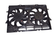 Water radiator fan with cowling. Porsche 95B Macan - 95B121003E, 95B121003C, 95B121003B, 95B121003A, 95B121003 Water radiator fan with cowling. Porsche 95B Macan - 95B121003E, 95B121003C, 95B121003B, 95B121003A, 95B121003