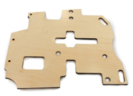 Pedal floor board LHD, Left. Porsche 964 / 993 - 8871, 99355106300, 96455160100