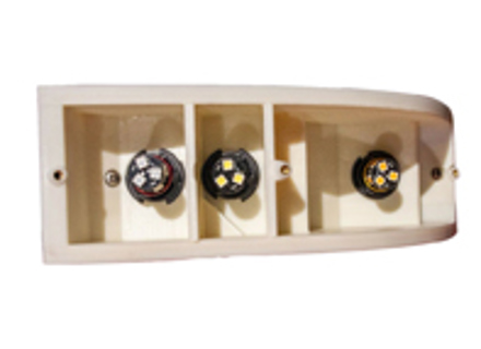 LED achterlicht behuizing set Porsche 911 1969-1989 - 91163140, 91163140333, 91163140433, 91163140330, 91163140430, 90163140303, 91163140403