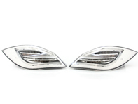 LED Rear indicators, All Clear lens & chromed base. Porsche 987 MKII / 987C MKII - 98763142703, 98763142803 LED Rear indicators, All Clear lens & chromed base. Porsche 987 MKII / 987C MKII - 98763142703, 98763142803