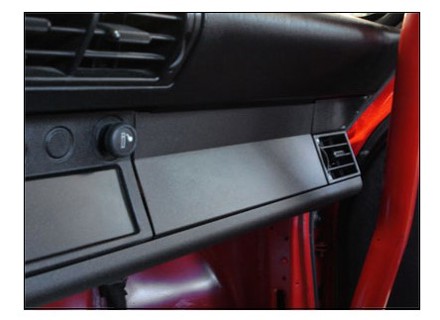 Rennline Lower Dash Delete Cover. Porsche 964/993 - DA70