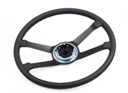Leather steering wheel 380mm. Porsche 911 69-73 - 91134708400 - STG11.6.100, STG116100