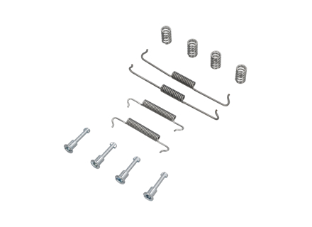 Handbrake shoe fitting kit. Porsche 958 Cayenne - 95835294500, 97037500, 97037500