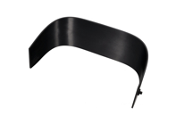 Panel de parachoques trasero para tubo de escape, negro. Porsche 991 R / GT3 / RS / GT-Speed 2014-2021 - 99150565190, 991505651901E0