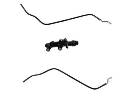 ATE brake master cylinder and connecting line kit LHD. Porsche 911 / 912 / 914 - PCG35506100, 90135506100, PCG35506300, 90135506300, 91435506300, PCG35506310, 90135501200