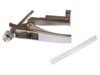 Door handle trigger with hardware Chrome. Porsche 911 1969-77 - 91153106100, 91153106200, PCG53106000, 91153194100 - 1687151000, EQ871105