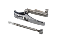 Grilletto maniglia portiera con hardware cromato. Porsche 911 1969-77 - 91153106100, 91153106200, PCG53106000, 91153194100 - 1687151000, EQ871105