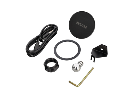 Soporte magnético para teléfono ExactFit. Carga inalámbrica del Porsche Taycan con Magsafe - PM70.100