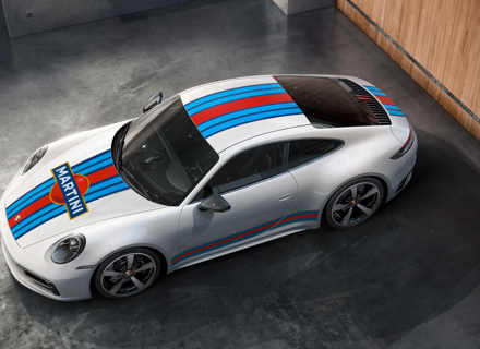 Sticker décoratif sport automobile. Porsche 992 Carrera - 99204482045