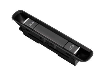 Schakelpaneel motorkap en achterklepopener. Porsche 981/911 - 99161310501A05, 99161310500A05, 99161310501, 99161310500