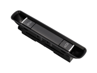 Panel de interruptores para abrir el capó y la tapa trasera. Porsche 981 / 911 - 99161310501A05, 99161310500A05, 99161310501, 99161310500