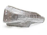 Hittebeschermingsschild achterbumper. Porsche 981 Boxster / 981C Cayman - 98150547900, 98150548000