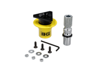 B-G Racing Steering wheel quick release weld-on - 3 point - BGR700, BGR701 B-G Racing Steering wheel quick release weld-on - 3 point - BGR700, BGR701
