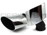 Exhaust tail pipes. Porsche 993 C2S / C4S - 99311198102, 99311198202 Exhaust tail pipes. Porsche 993 C2S / C4S - 99311198102, 99311198202