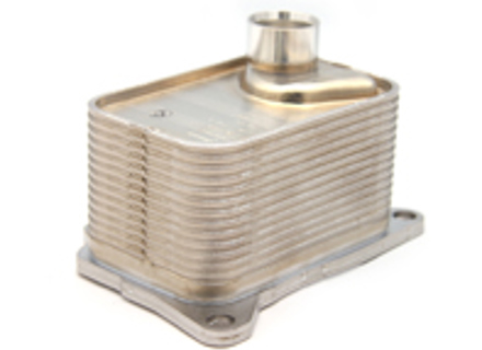 Engine oil cooler. Porsche 95B Macan 2.0L - 95811702110, 95811702100