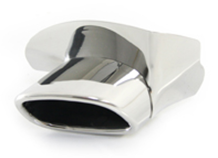 Terminali di scarico, lucidati. Porsche 993 Carrera S / Turbo Look C4S - 99311125256, 99311125152, 99311125252, 99311125157