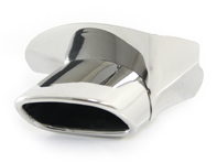 Exhaust tail pipes, polished. Porsche 993 Carrera S / Turbo Look C4S - 99311125256, 99311125152, 99311125252, 99311125157 Exhaust tail pipes, polished. Porsche 993 Carrera S / Turbo Look C4S - 99311125256, 99311125152, 99311125252, 99311125157