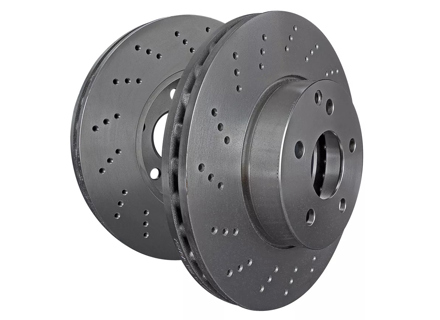 Dischi freno standard EBC forati posteriori. Porsche 911 3.3L TURBO D1164 - 93035204501, 93035204502, 93035204601, 93035204500, 93035204600 - D1164