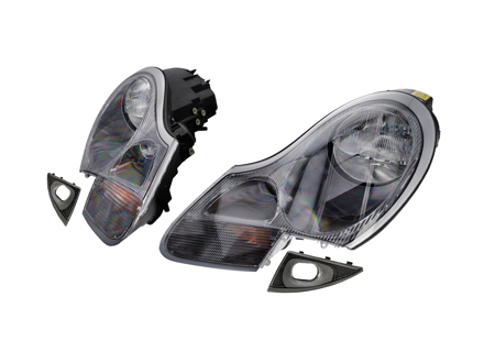 Headlamps Clear Porsche 986 Boxster / 996 RHD Cars - 98663113221, 98663113121, 99663104503, 99663104603