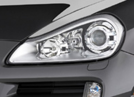 Koplampstandaard. Porsche 957 Cayenne LHD (linksgestuurd) auto's - 95563117301, 9556317401, 95563117302, 9556317402, 958941029C, 958941030C - 958941029C, 958941030C
