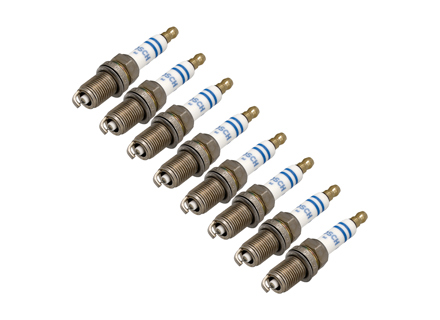 Bougies d'allumage (LOT DE 8). Porsche Cayenne V8 Turbo - 99917022190, 14F6, 99917010390