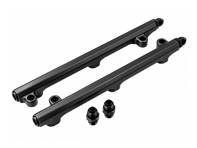 Kit de rampe d'injection usinée CNC, anodisée noire. Porsche 964 / 993 3.6L - 99311004002, 99311004004, 96411030700, 96411030800 - AMS9050033