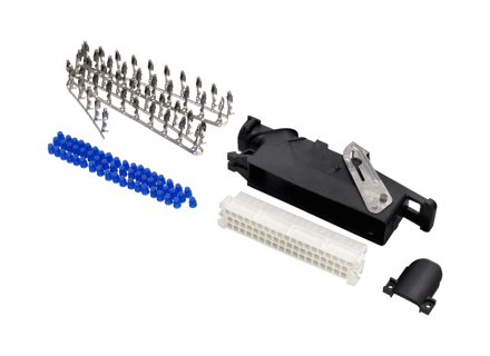 Motronic DME connector kit 55 pin. Porsche 944 S / 944 S2 - 94460704006, 94460704008, 94460704009 - TRW-944-021