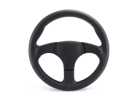 Sportlenkrad in SCHWARZEM Leder (ohne Airbag). Porsche 944 / 968 - 968347084008YR